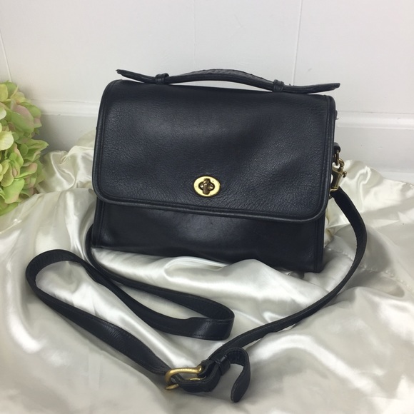 Vintage leather Coach purse - Picture 2 of 8